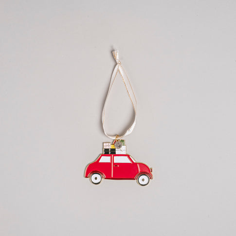 Décoration d'arbre voiture de Noël (VE = 6 pcs.)