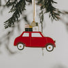 Décoration d'arbre voiture de Noël (VE = 6 pcs.)