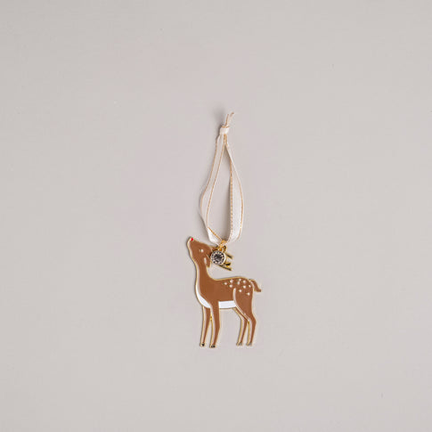 Décoration d'arbre Cerf (VE = 6 pcs.)