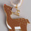 Décoration d'arbre Cerf (VE = 6 pcs.)
