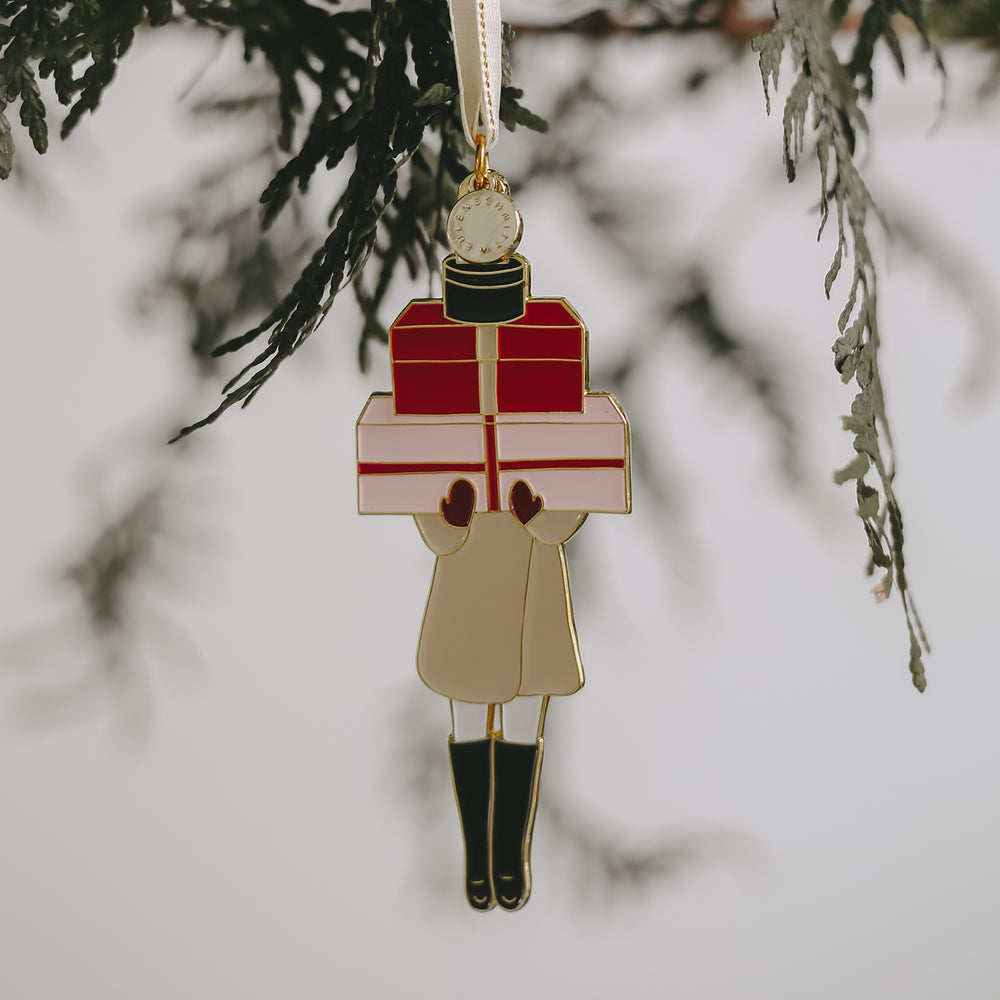 Baumschmuck Weihnachtsmädchen (VE = 6 Stk.)