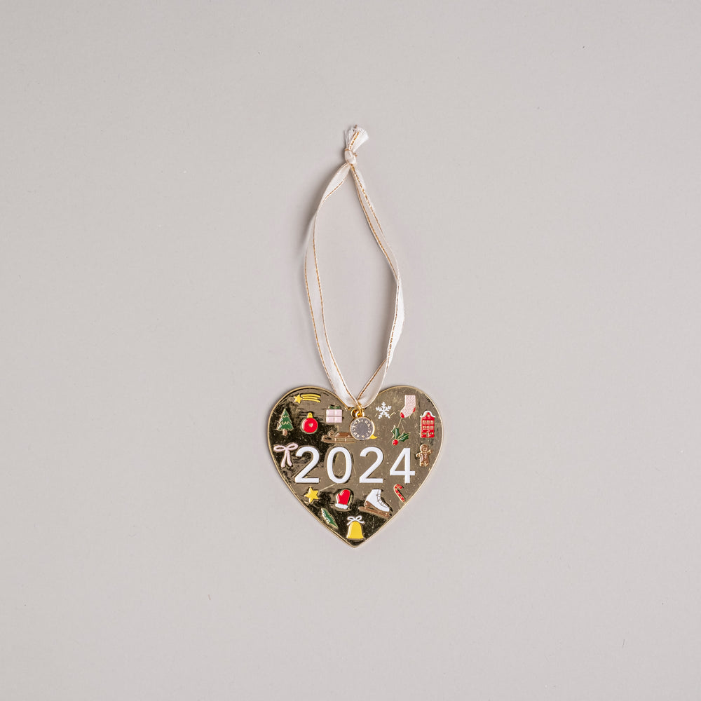 Décorations d'arbre 2024 (VE = 6 pcs.)