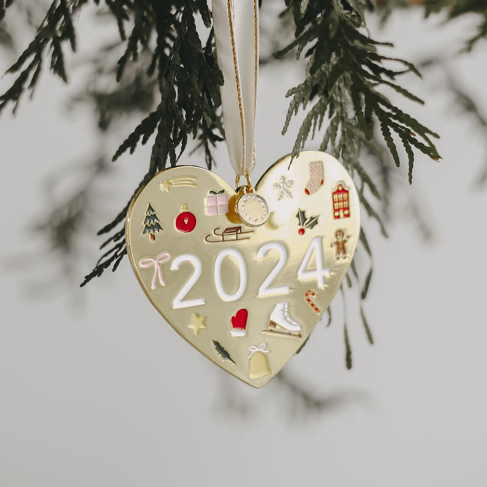 Décorations d'arbre 2024 (VE = 6 pcs.)