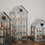 Metallhaus groß silber (VE = 4 Stk)