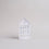 Maison en métal moyenne blanche (VE = 4 pcs)