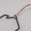 Pendentif en métal maison lot de 6 (VE = 4 lots)