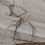 Pendentif en métal maison lot de 6 (VE = 4 lots)