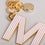 ABC Schlüsselanhänger rosa (VE = 6 Stück)