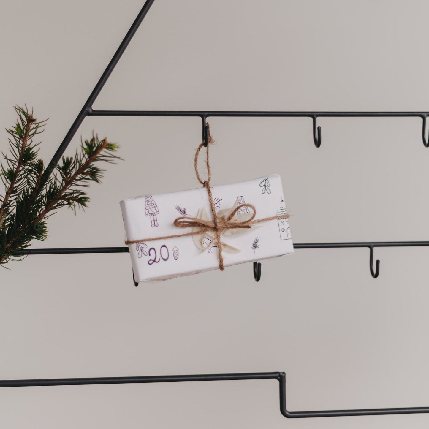 Adventskalender Tanne (VE = 3 Stk)