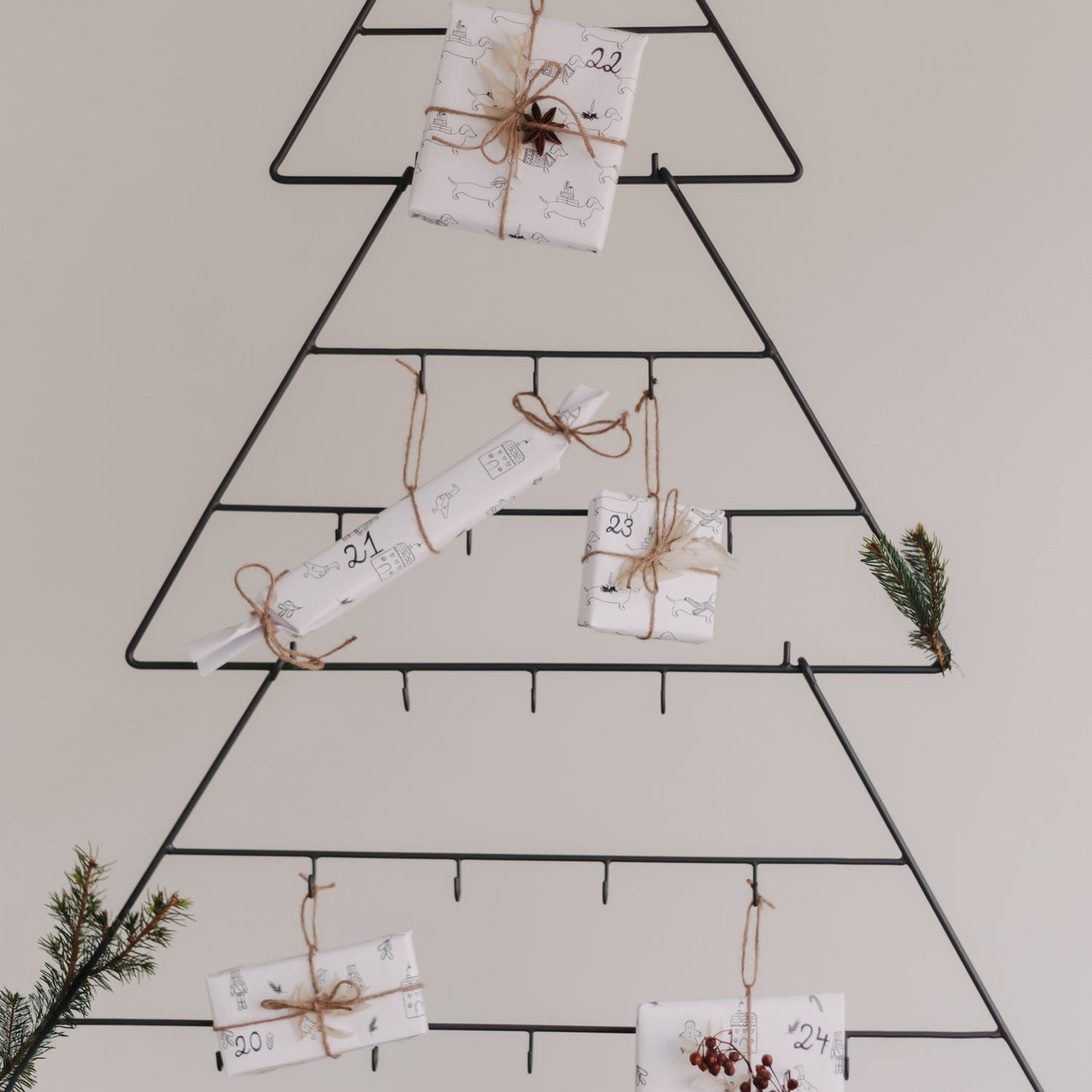 Adventskalender Tanne (VE = 3 Stk)