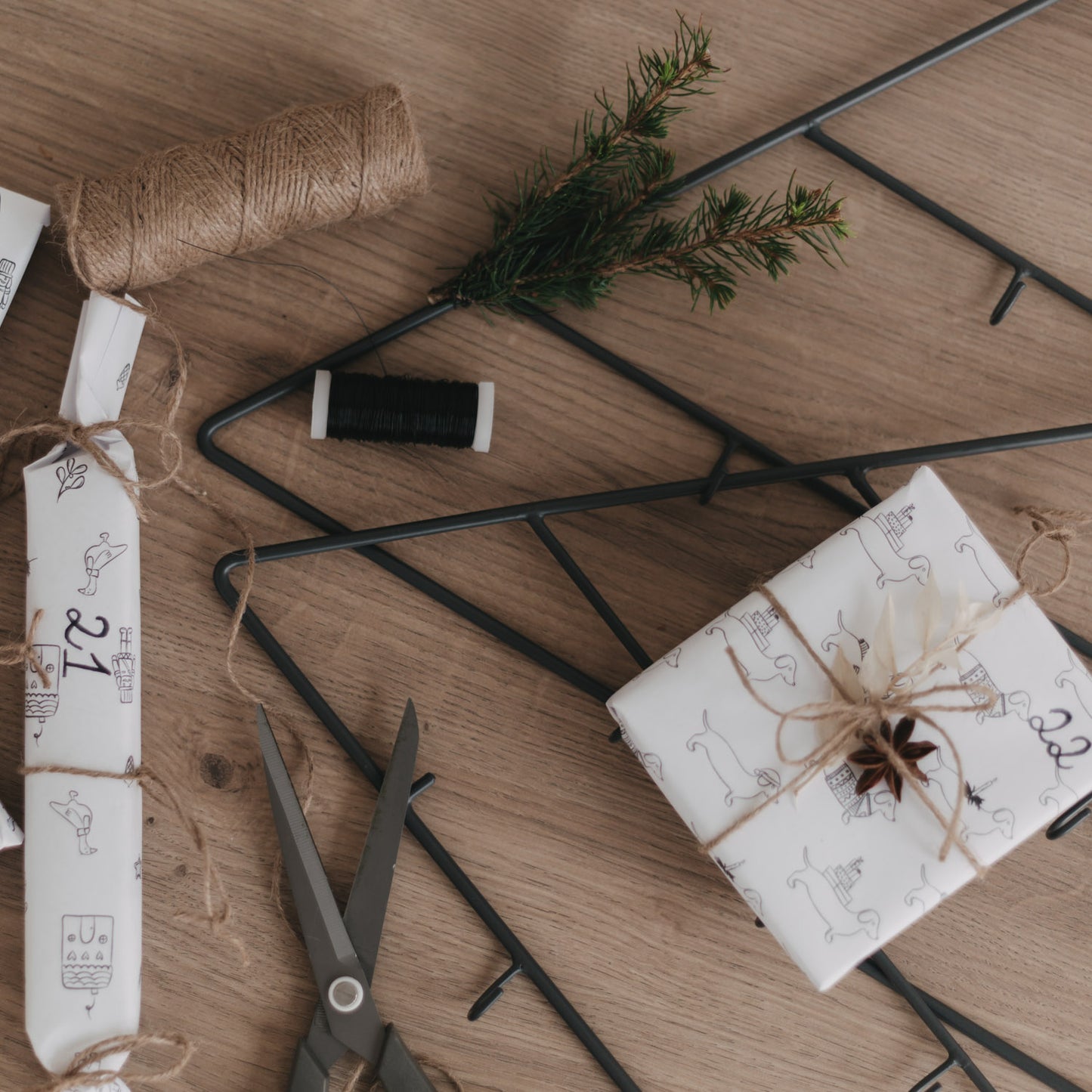 Adventskalender Tanne (VE = 3 Stk)