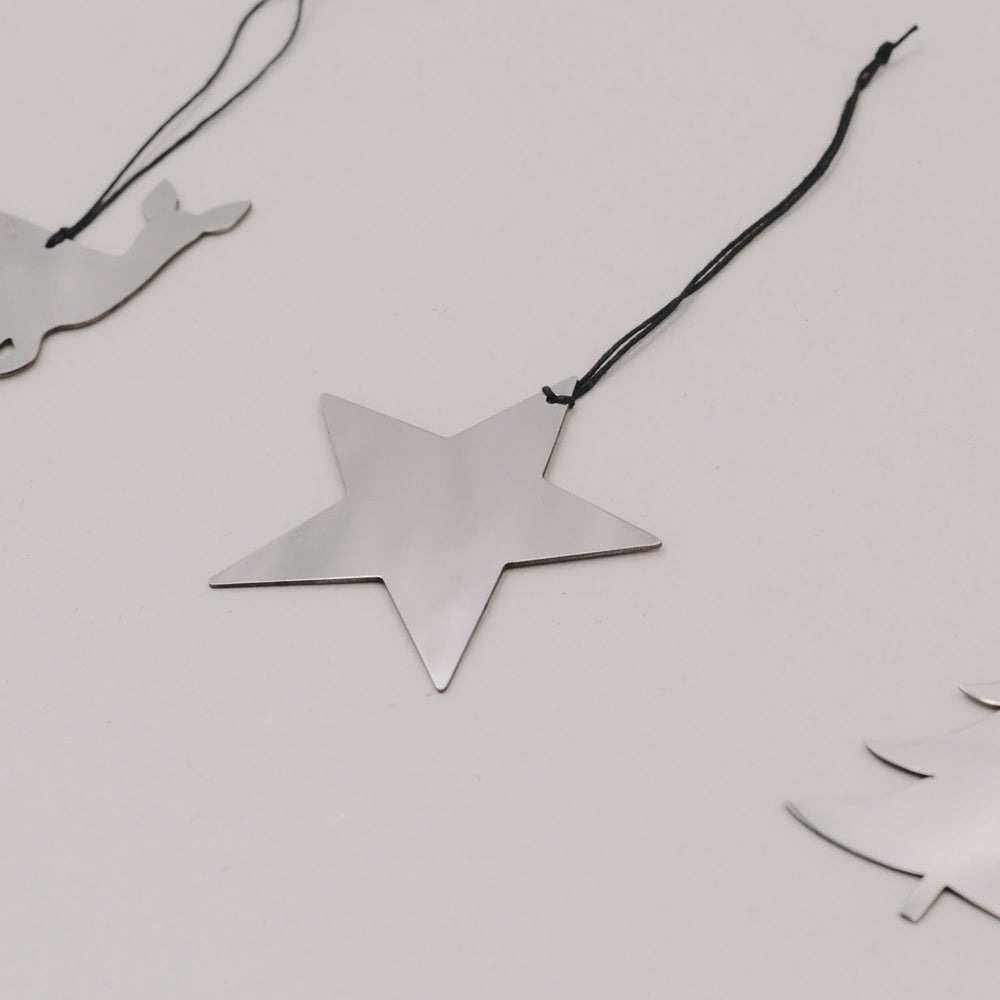 Anhänger Mix 6er Set Silber (VE = 8 Stk.)