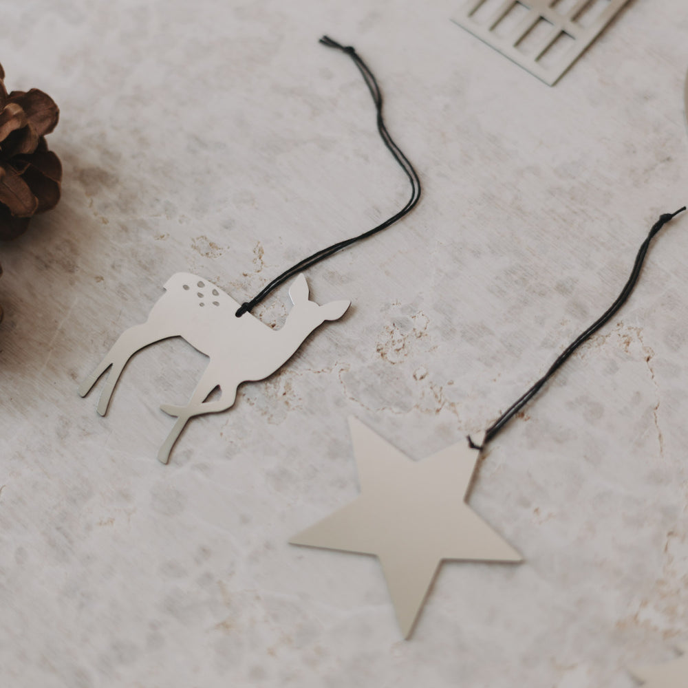 Anhänger Mix 6er Set Silber (VE = 8 Stk.)