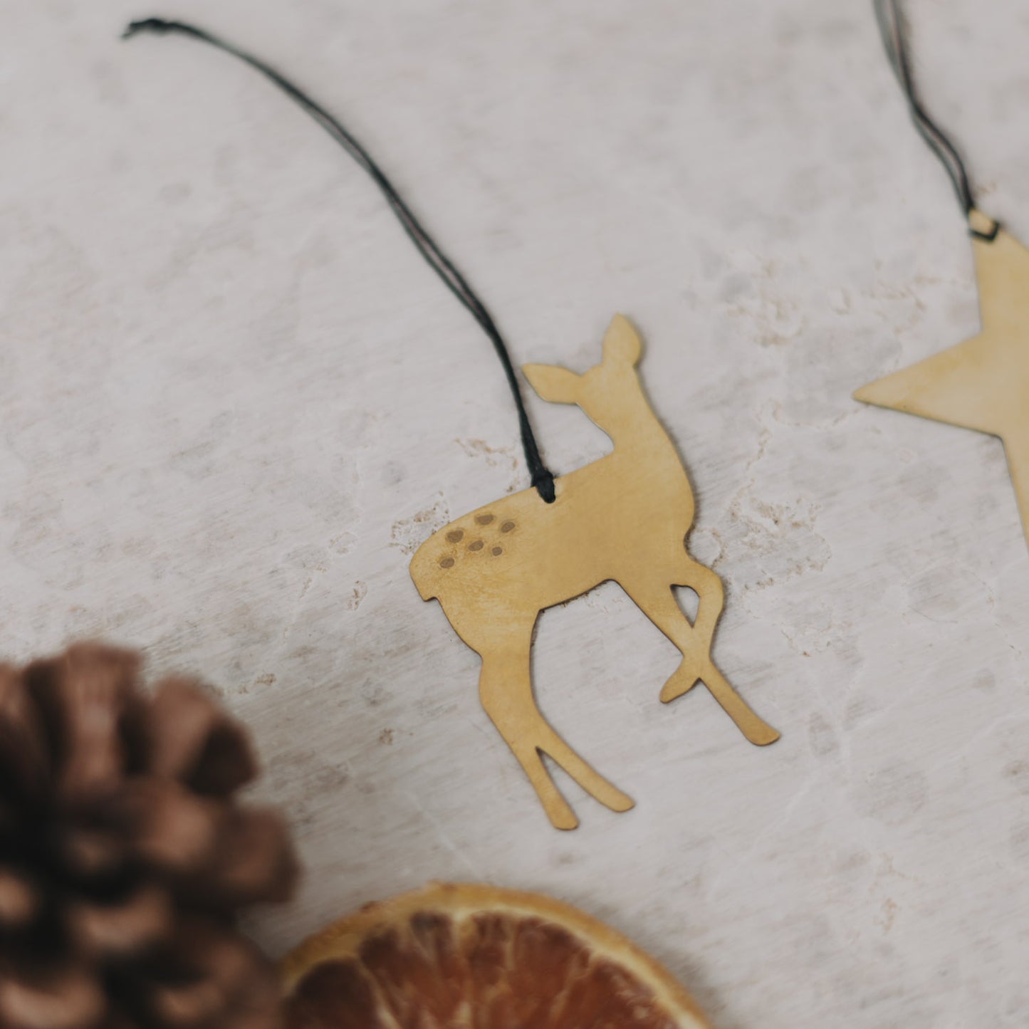 Anhänger Mix 6er Set Gold (VE = 8 Stk.)