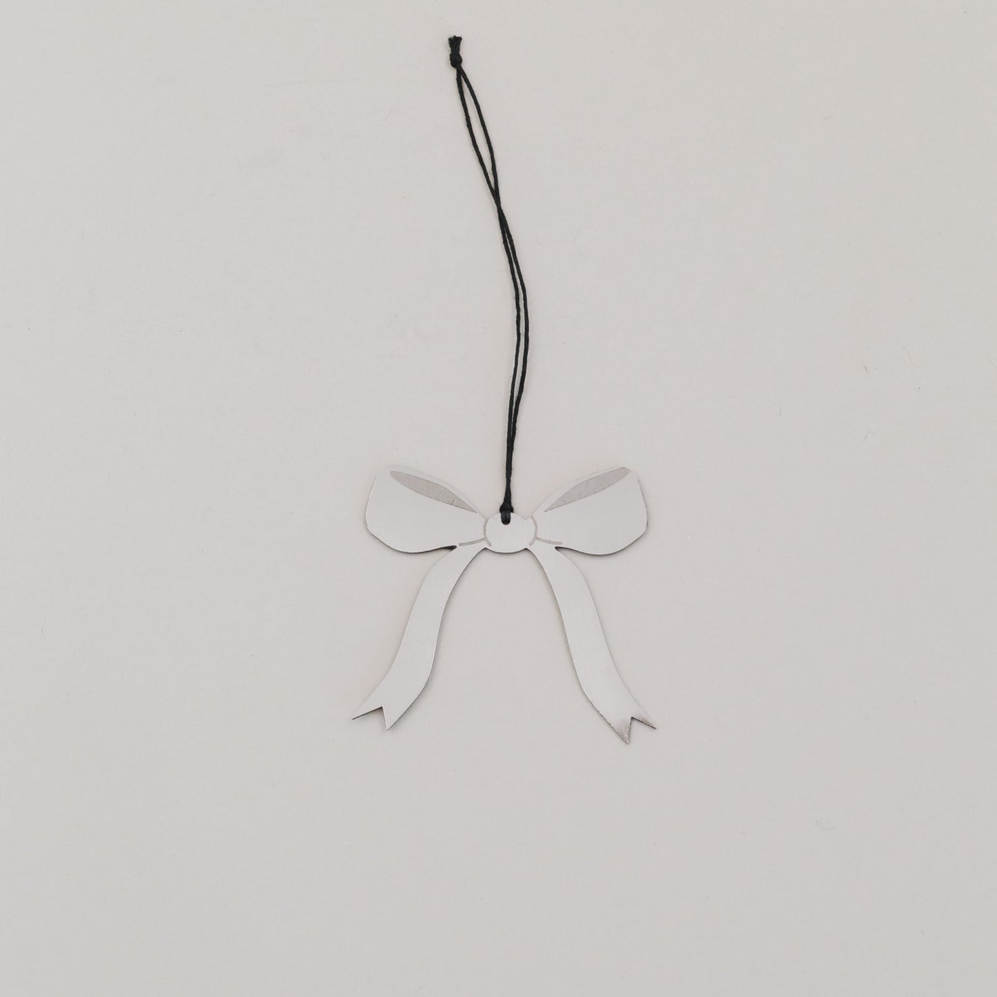 Anhänger Schleife 6er Set Silber (VE = 8 Stk.)