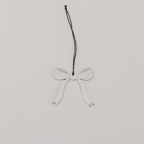 Anhänger Schleife 6er Set Silber (VE = 8 Stk.)