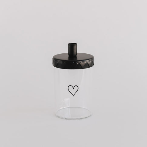 Kerzenhalter Mini Herzen  (VE = 6 Stk)