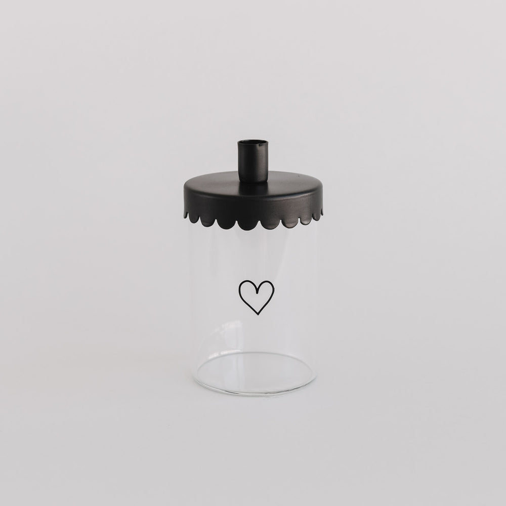 Kerzenhalter Mini Welle (VE = 6 Stk)