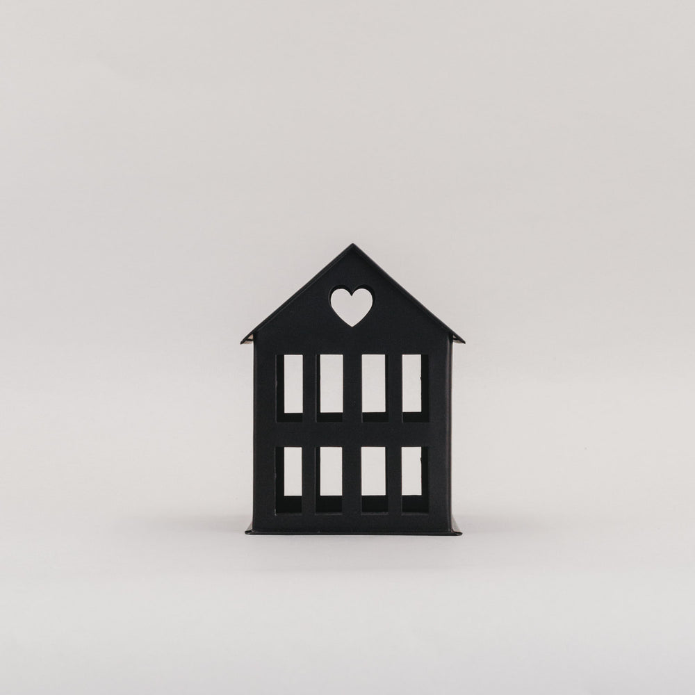 Metallhaus mini Schwarz (VE = 6 Stk)