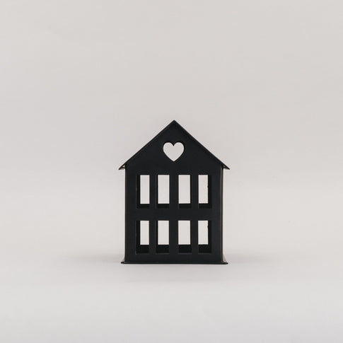 Metallhaus mini Schwarz (VE = 6 Stk)