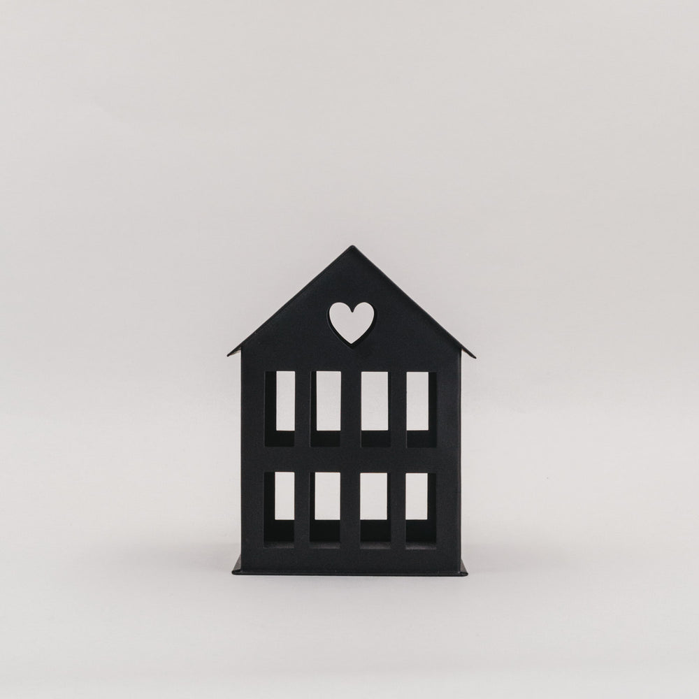 Metallhaus klein Schwarz (VE = 4 Stk)