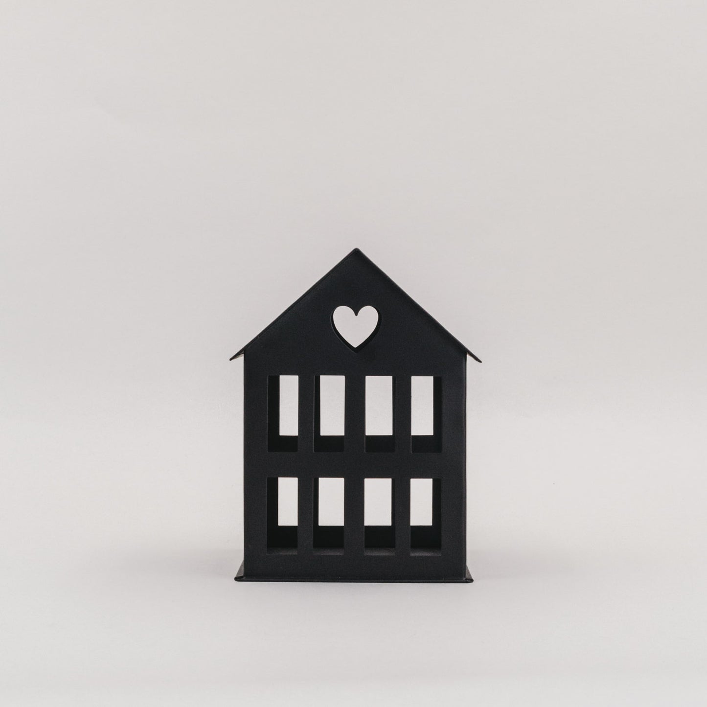 Metallhaus klein Schwarz (VE = 4 Stk)