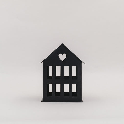 Metallhaus klein Schwarz (VE = 4 Stk)