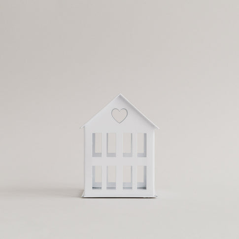 Metallhaus mini Weiß (VE = 6 Stk)