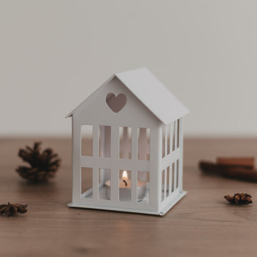 Metallhaus mini Weiß (VE = 4 Stk)