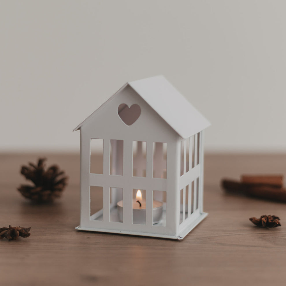 Metallhaus mini Weiß (VE = 6 Stk)