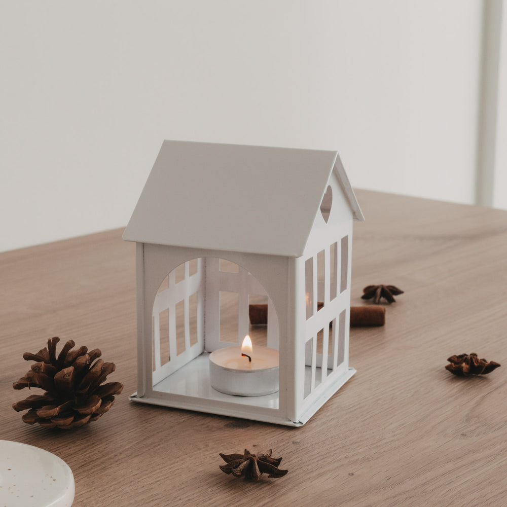 Metallhaus mini Weiß (VE = 6 Stk)