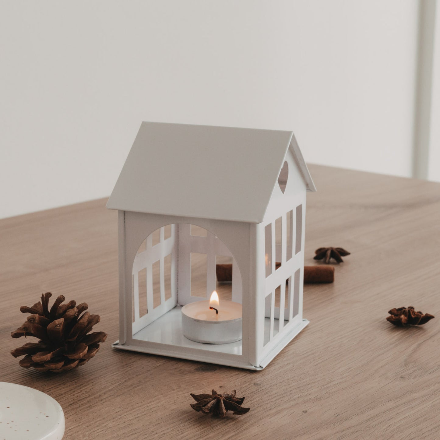 Metallhaus mini Weiß (VE = 6 Stk)