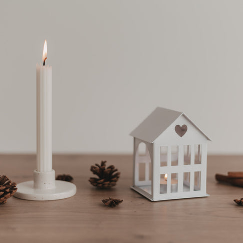 Metallhaus mini Weiß (VE = 6 Stk)