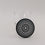 Metalldeckel Blumenhalter schwarz  (VE = 10 Stk)