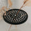 Metalldeckel Blumenhalter schwarz  (VE = 10 Stk)