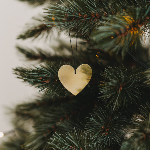 Anhänger Herz 6er Set Gold (VE = 8 Stk.)