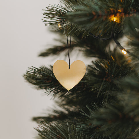 Anhänger Herz 6er Set Gold (VE = 8 Stk.)