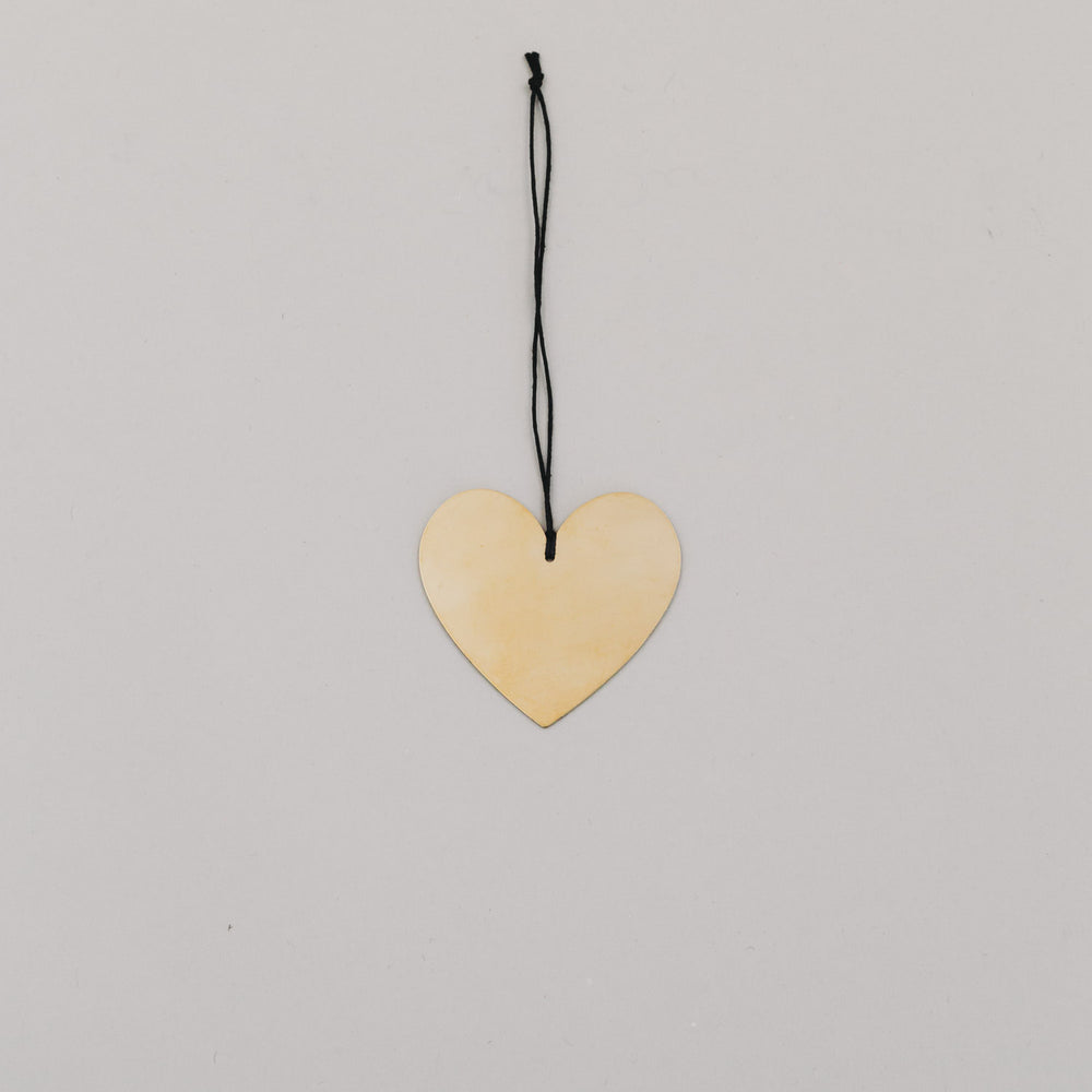 Anhänger Herz 6er Set Gold (VE = 8 Stk.)