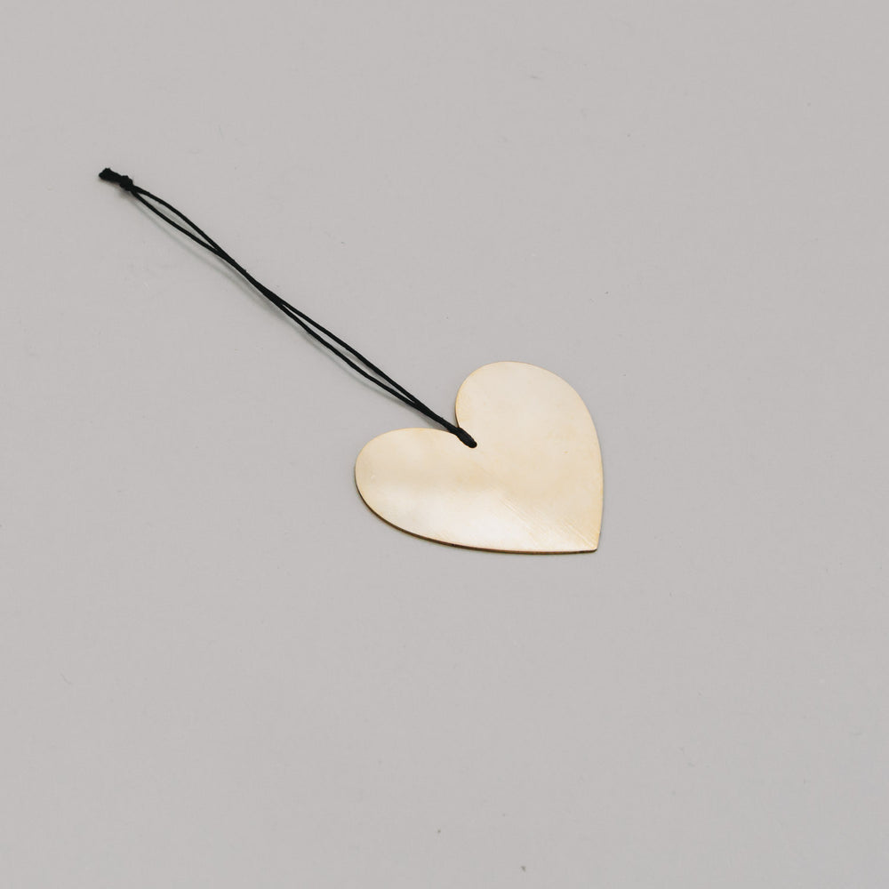 Anhänger Herz 6er Set Gold (VE = 8 Stk.)