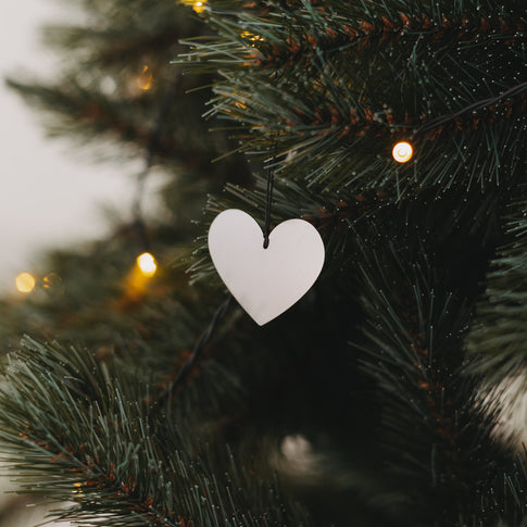 Anhänger Herz 6er Set Silber (VE = 8 Stk.)