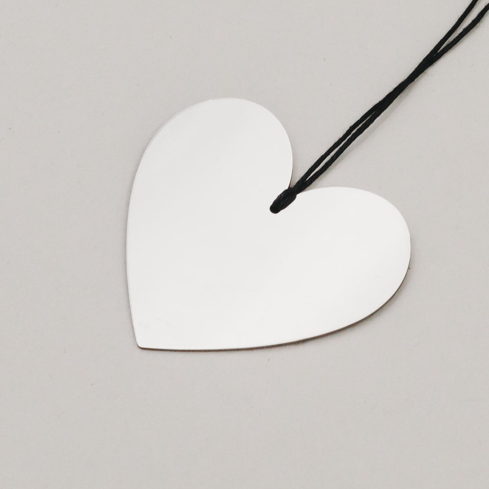 Anhänger Herz 6er Set Silber (VE = 8 Stk.)