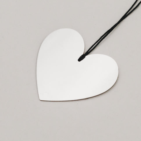 Anhänger Herz 6er Set Silber (VE = 8 Stk.)