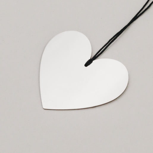 Anhänger Herz 6er Set Silber (VE = 8 Stk.)