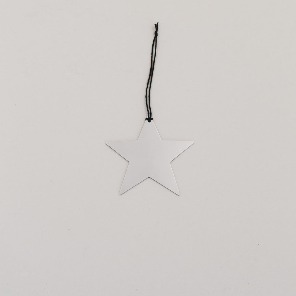 Anhänger Stern 6er Set Silber (VE = 8 Stk.)