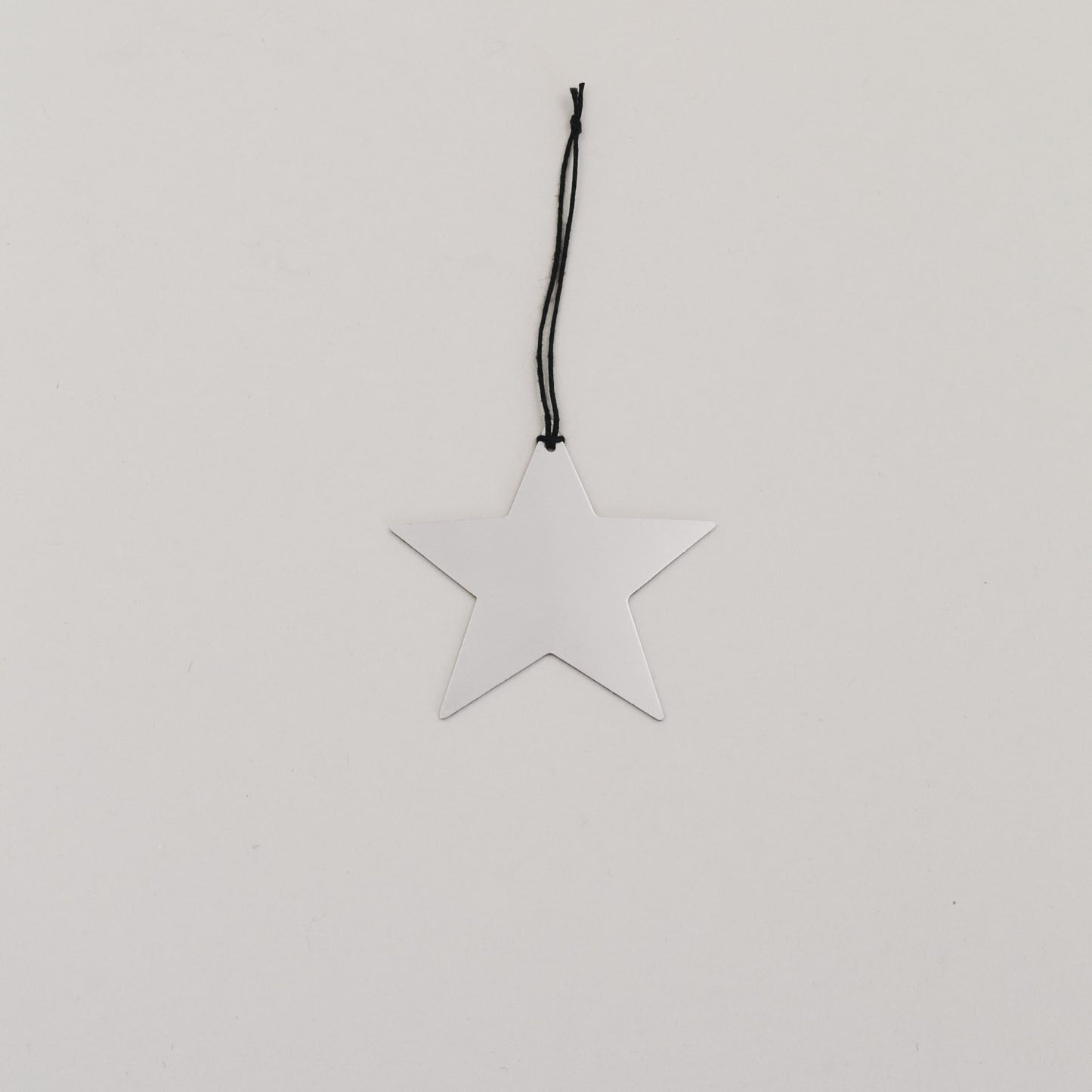 Anhänger Stern 6er Set Silber (VE = 8 Stk.)