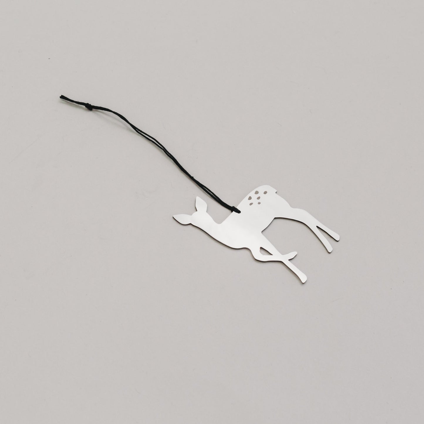 Anhänger Reh 6er Set Silber (VE = 8 Stk.)