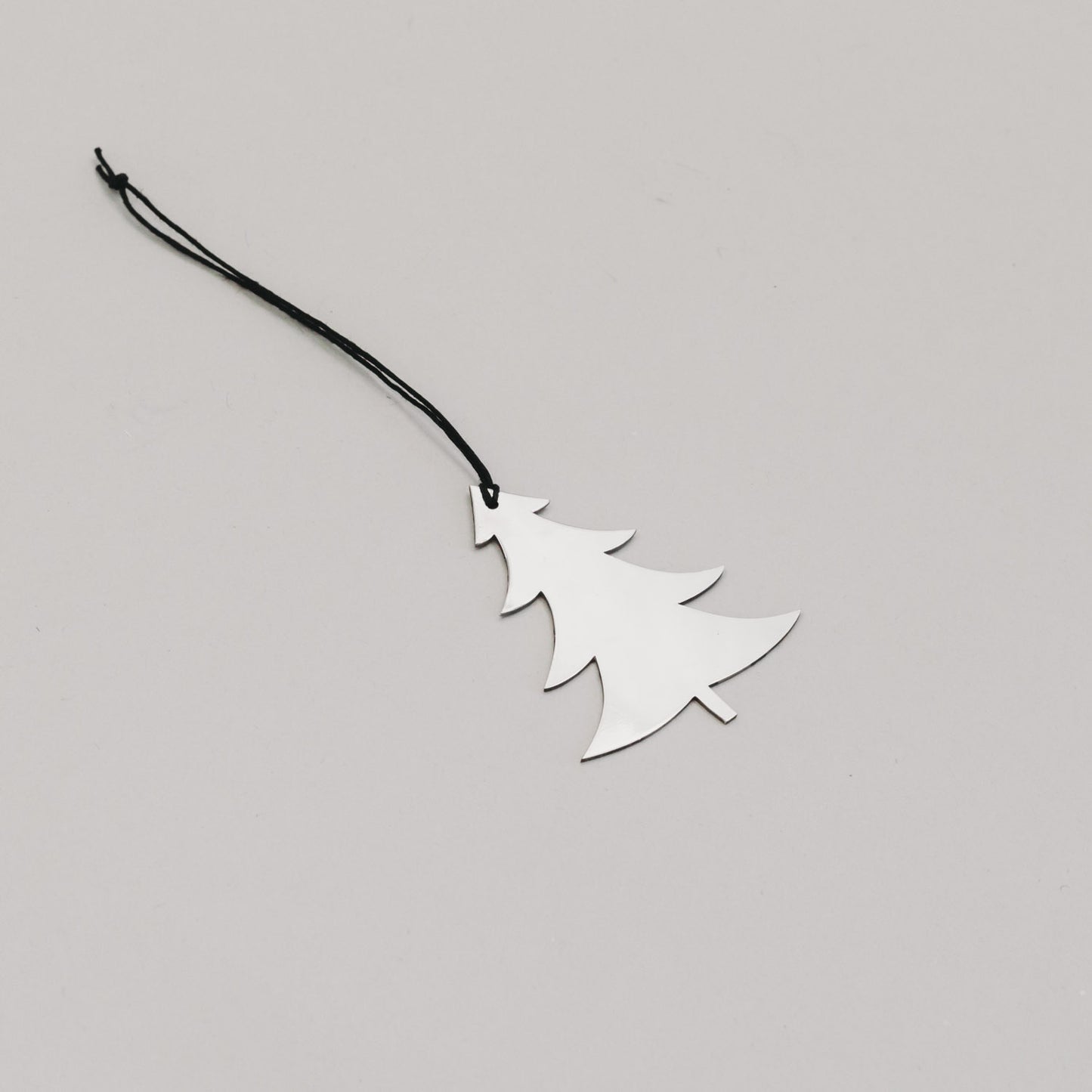 Anhänger Tanne 6er Set Silber (VE = 8 Stk.)