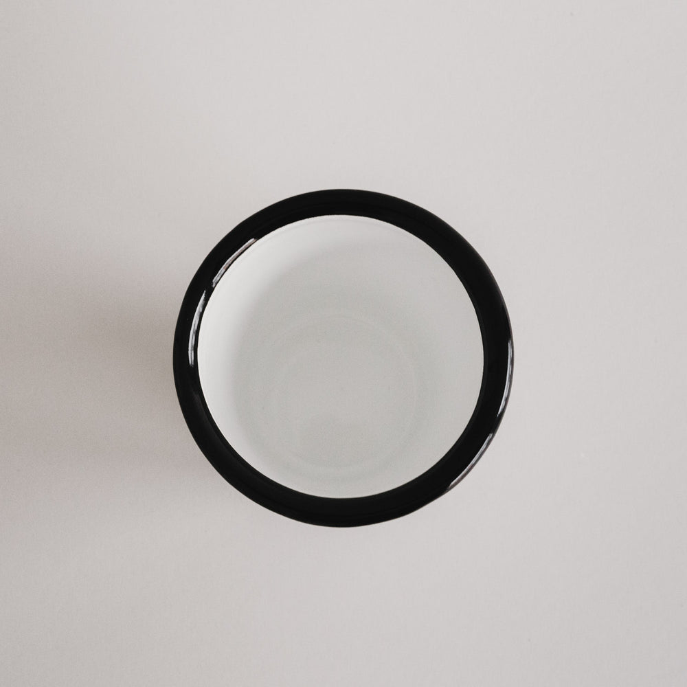 Emaille Becher Herz (VE = 6 Stk)