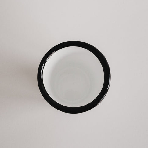 Emaille Becher Herz (VE = 6 Stk)