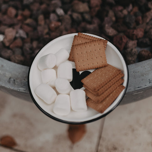 Emaille Frühstücksteller Herz (VE = 6 Stk)